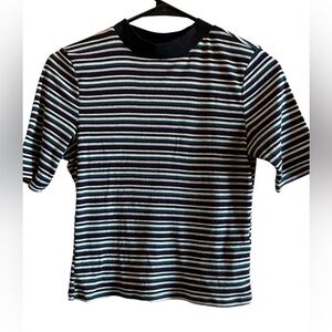 Retro style striped t shirt